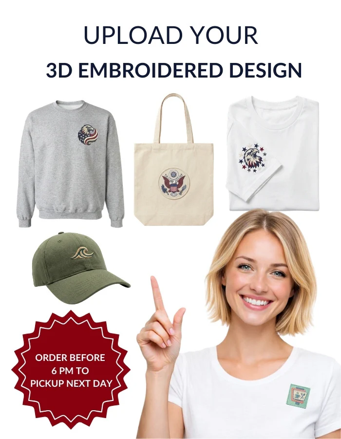 3D Embroidered Design